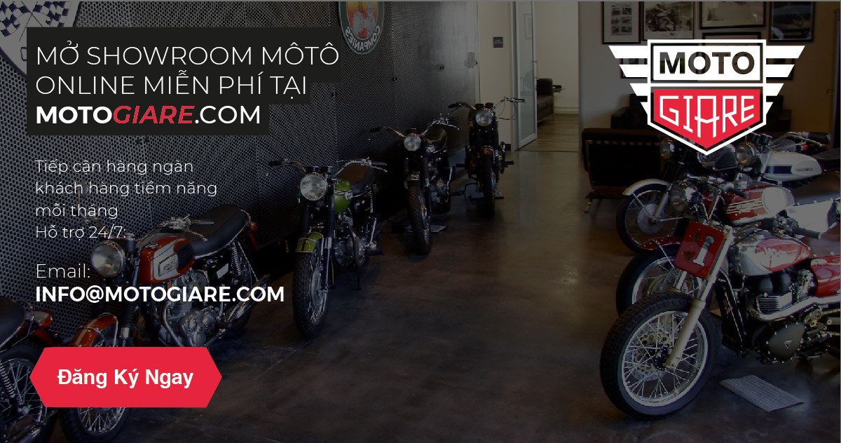 Mở cửa hàng moto online miễn phí trên Motogiare.com
