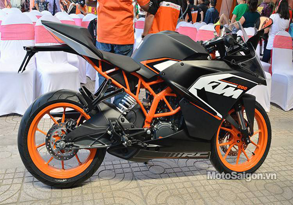 Cần bán KTM RC 200 2016 màu đen đỏ trắng ở Hải Dương giá 80tr MSP 641069