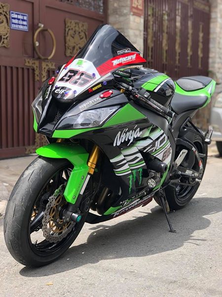 Cần Bán Kawasaki Ninja ZX10R ABS date 2018 xe châu âu chìa khoá hiss  HQCN odo 2500km vô mớ đồ  2banhvn