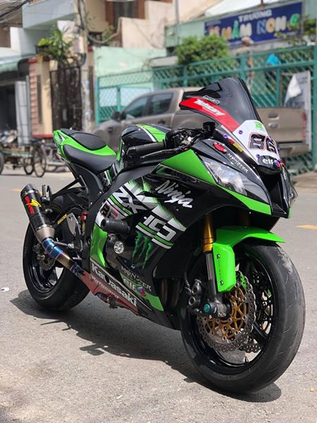 Kawasaki ZX10R 2015 Cỗ máy tốc độ gây nghiện  CafeAutoVn